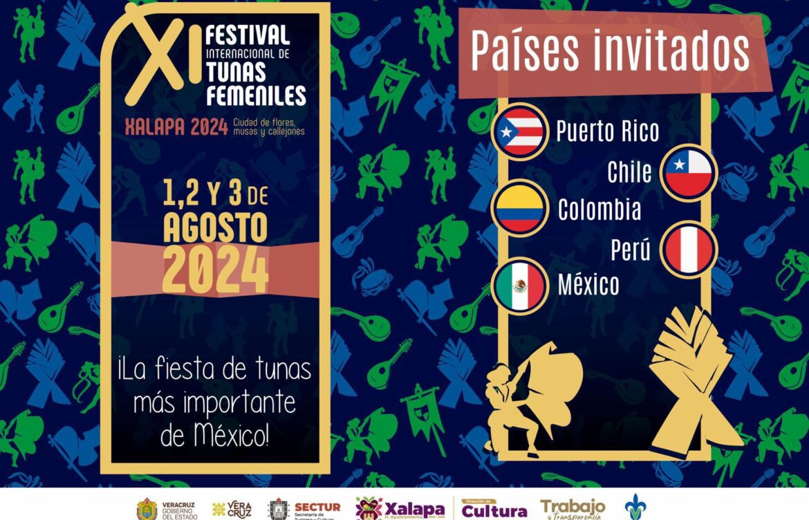 Xalapa, sede del XI Festival Internacional de Tunas Femeniles