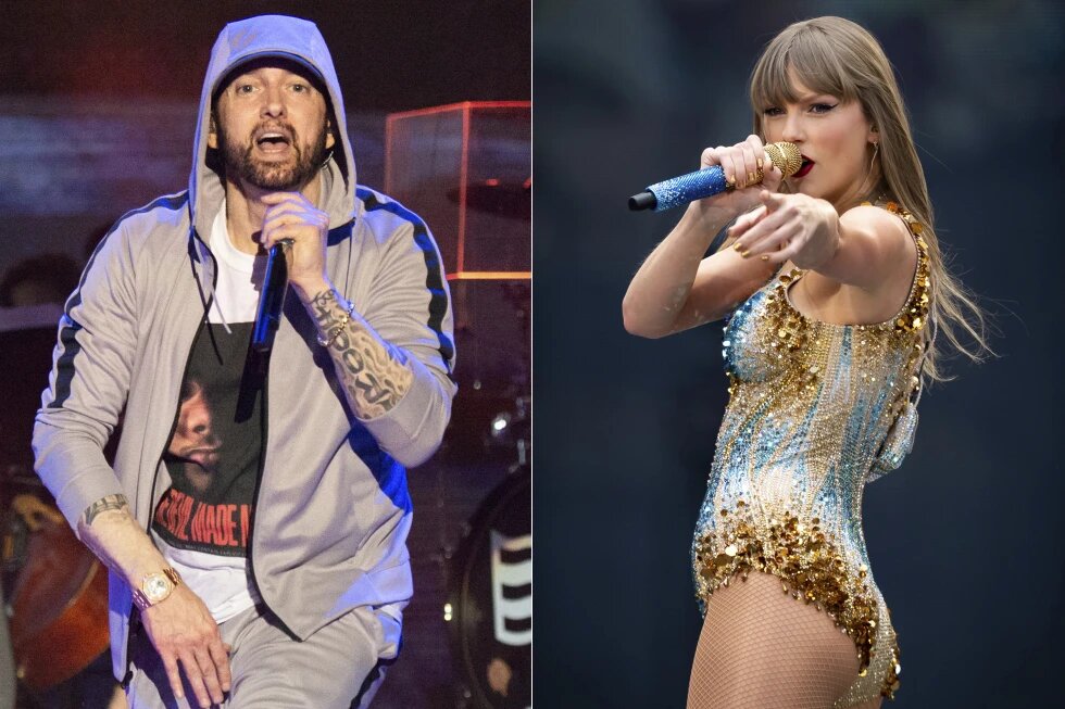 Eminem supera a Taylor Swift en la lista de álbumes más vendidos