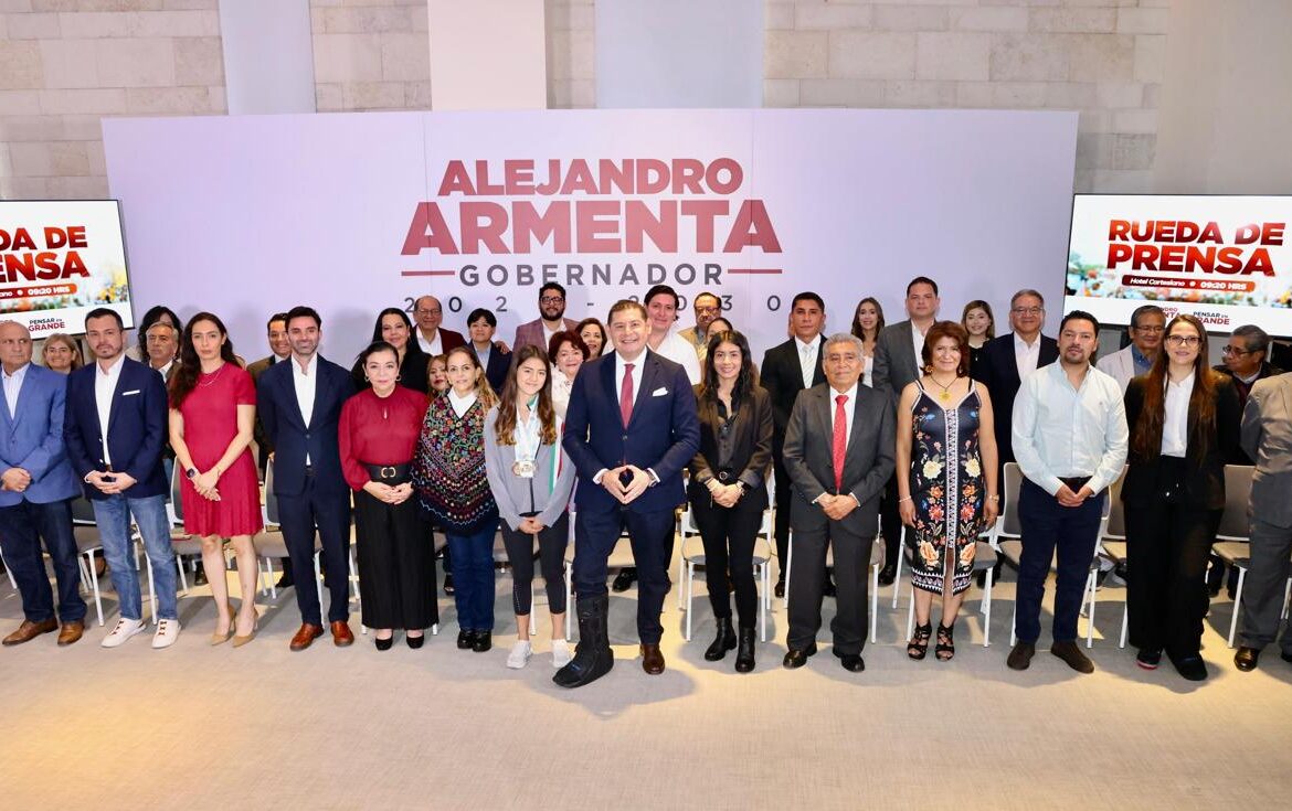 Armenta consolida la transición en Puebla con proyectos para un futuro humanista y continuo