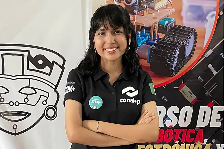Egresada del Conalep de Veracruz es finalista en el Premio Mundial para Estudiantes 2024