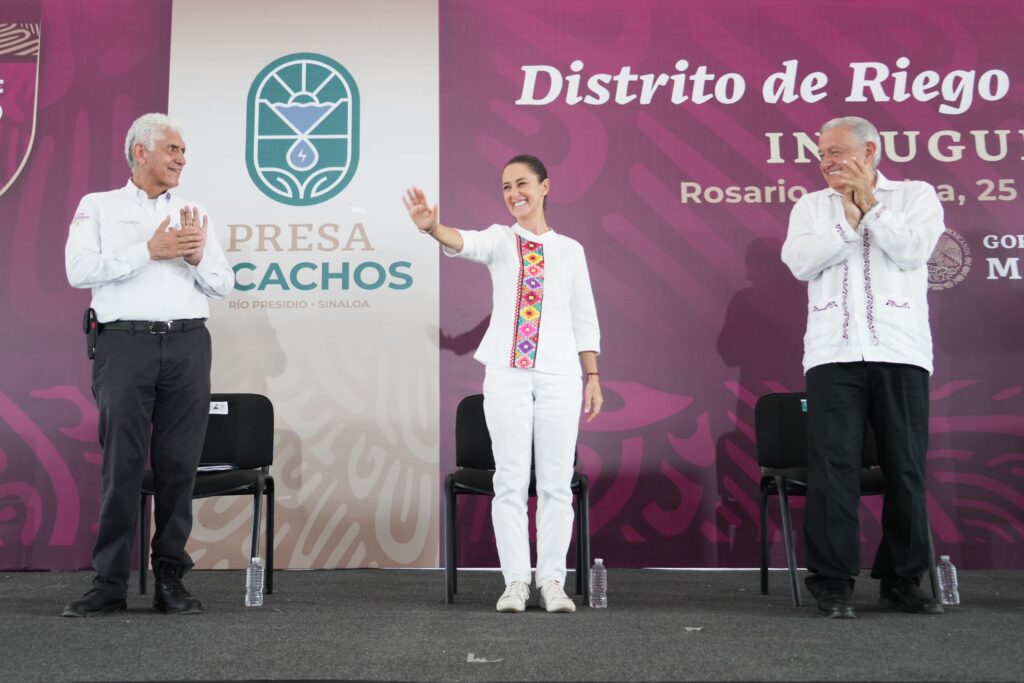 Inauguración del distrito de riego de la presa Picachos, desde El Rosario, Sinaloa https://t.co/8TKl3oRPMB— Andrés Manuel (@lopezobrador_) August 25, 2024