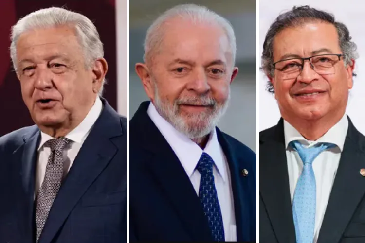 Hablará AMLO con Lula y Petro sobre violencia electoral en Venezuela