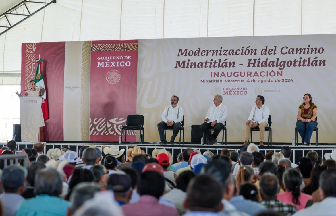 Somos un equipo por el bienestar de Veracruz y del pueblo de México: Claudia Sheinbaum