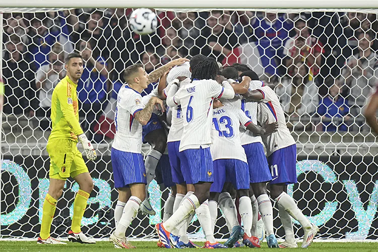 Francia obtiene victoria ante Bélgica en la Nations League