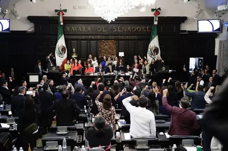 El Senado de la República aprobó en lo general y particular el contenido de la reforma al Poder Judicial