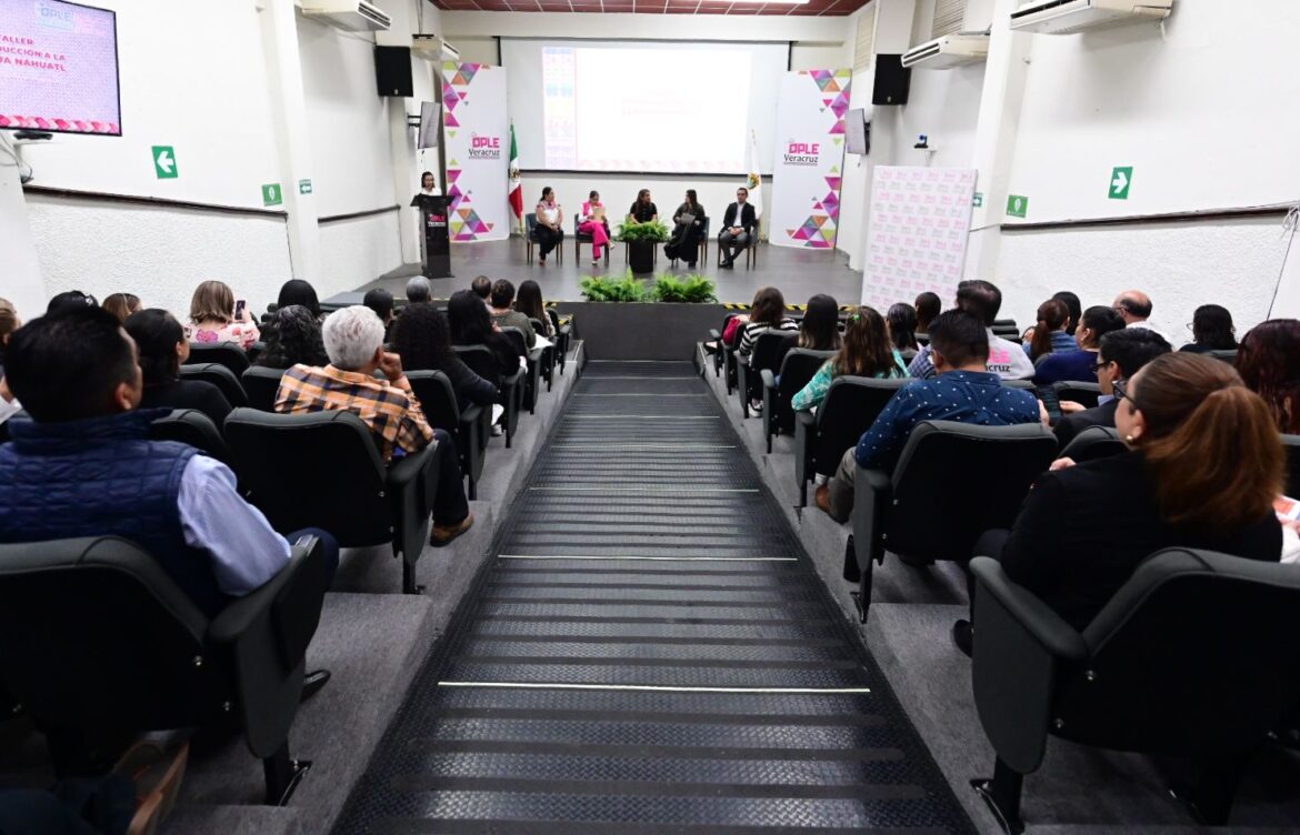 OPLE Veracruz capacita con el taller Introducción a la lengua náhuatl a su funcionariado