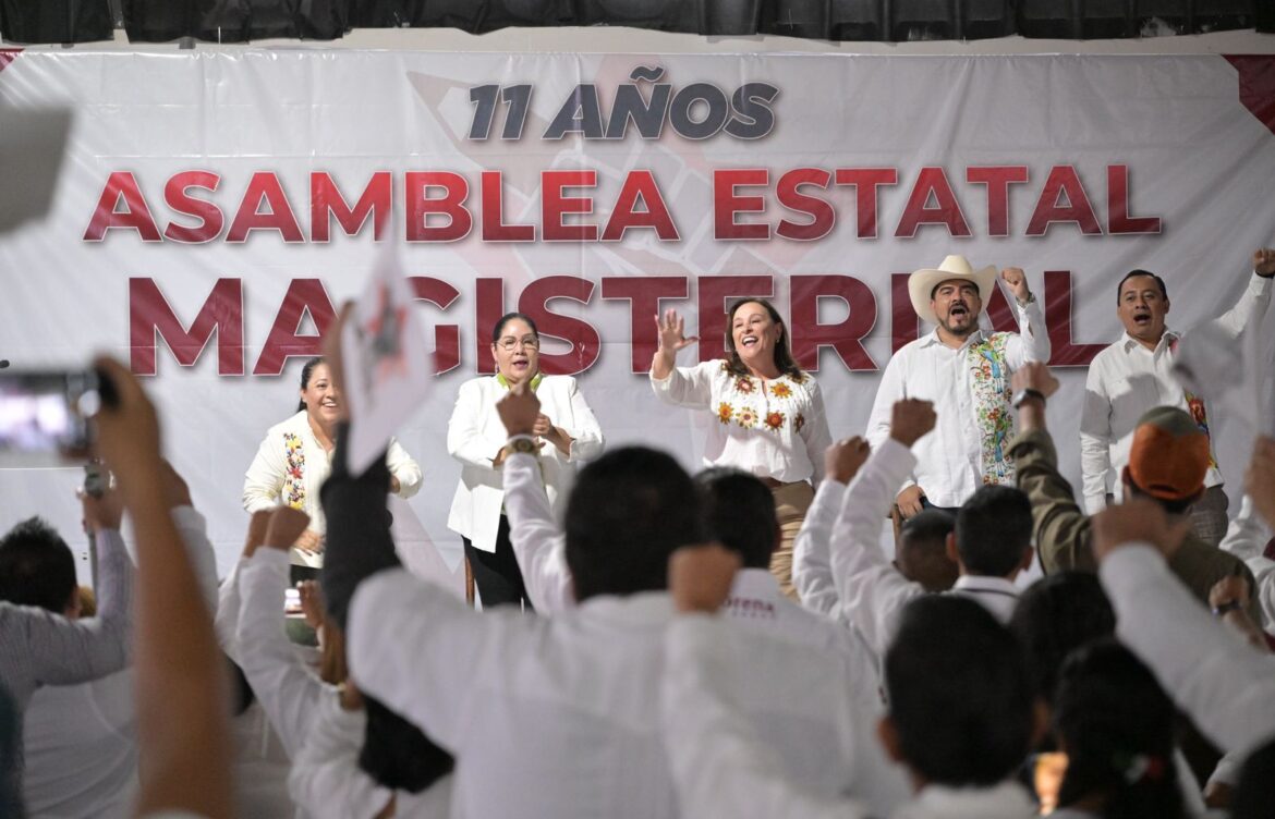 El magisterio son todos, maestros federales y estatales, Rocío Nahle