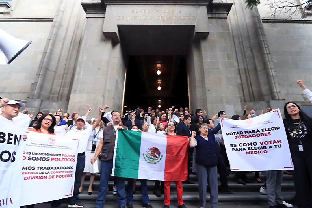 Se suman trabajadores de la Suprema Corte de Justicia de la Nación a paro en Poder Judicial de la Federación