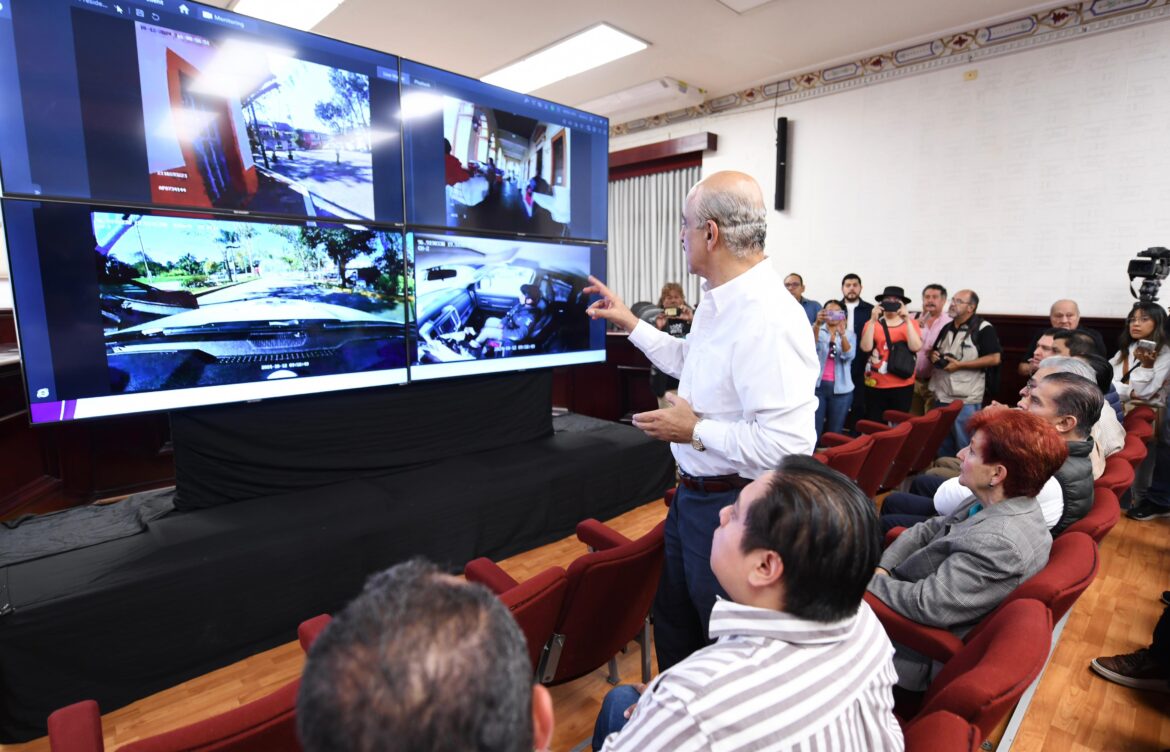 Se incorpora a la Policía Municipal equipo de alta tecnología para la videovigilancia