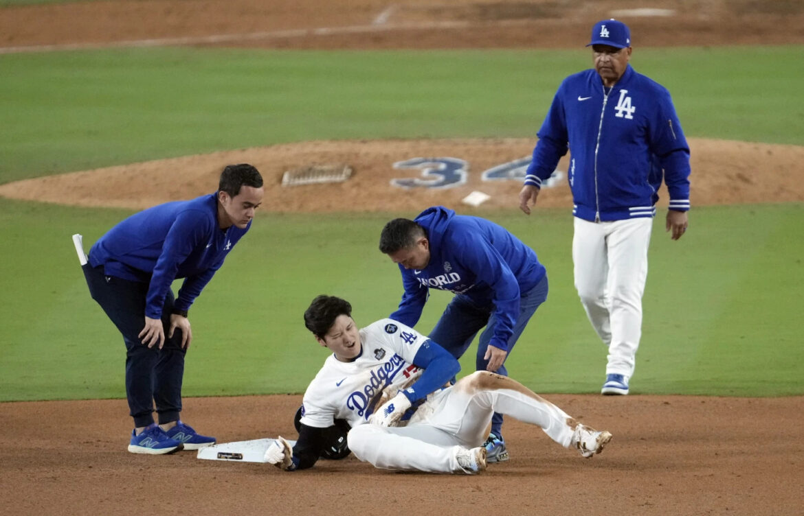 Shohei Ohtani sufre subluxación del hombro izquierdo