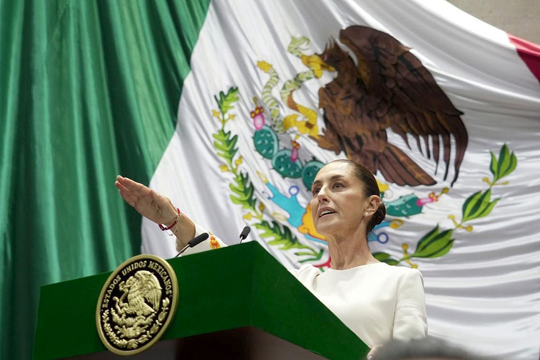 Hoy llegamos las mujeres a conducir los destinos de nuestra hermosa nación: Presidenta Claudia Sheinbaum