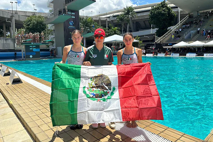 México conquista dos medallas de oro en Mundial Juvenil de Clavados