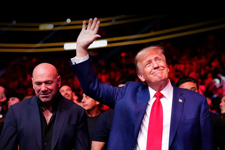 UFC 309: Dana White atiza rumores de asistencia de Donald Trump al evento