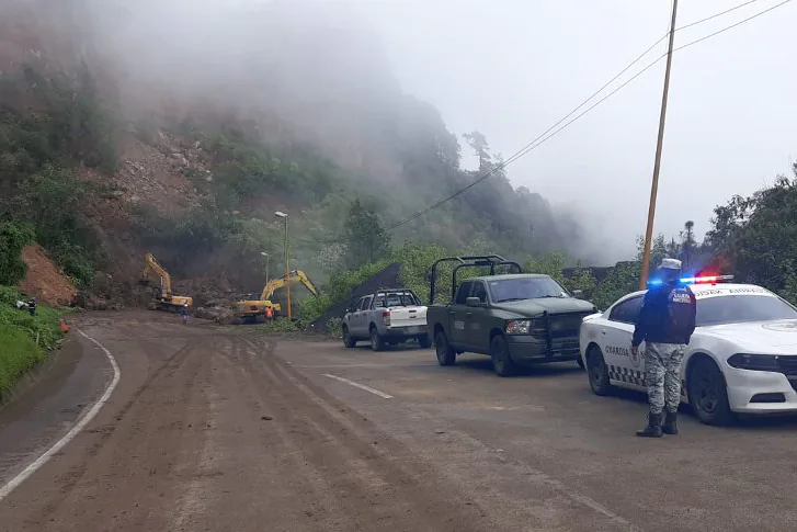 Derrumbe en autopista Veracruz-Puebla ocurrió por deforestación