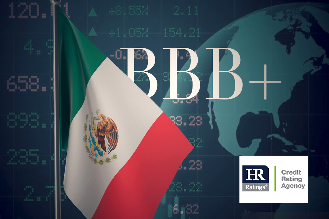 HR Ratings ratificó la calificación crediticia de México en BBB+