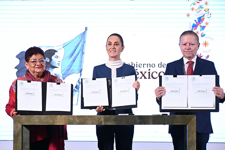 La presidenta Claudia Sheinbaum Pardo envía al Congreso tres leyes secundarias para la reforma judicial