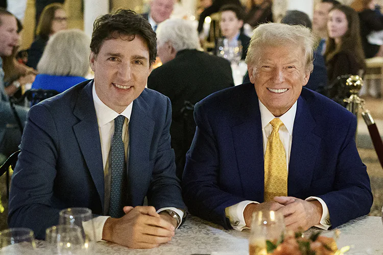 Trump amenaza con aranceles del 100% a países del BRICS tras reunión con Trudeau