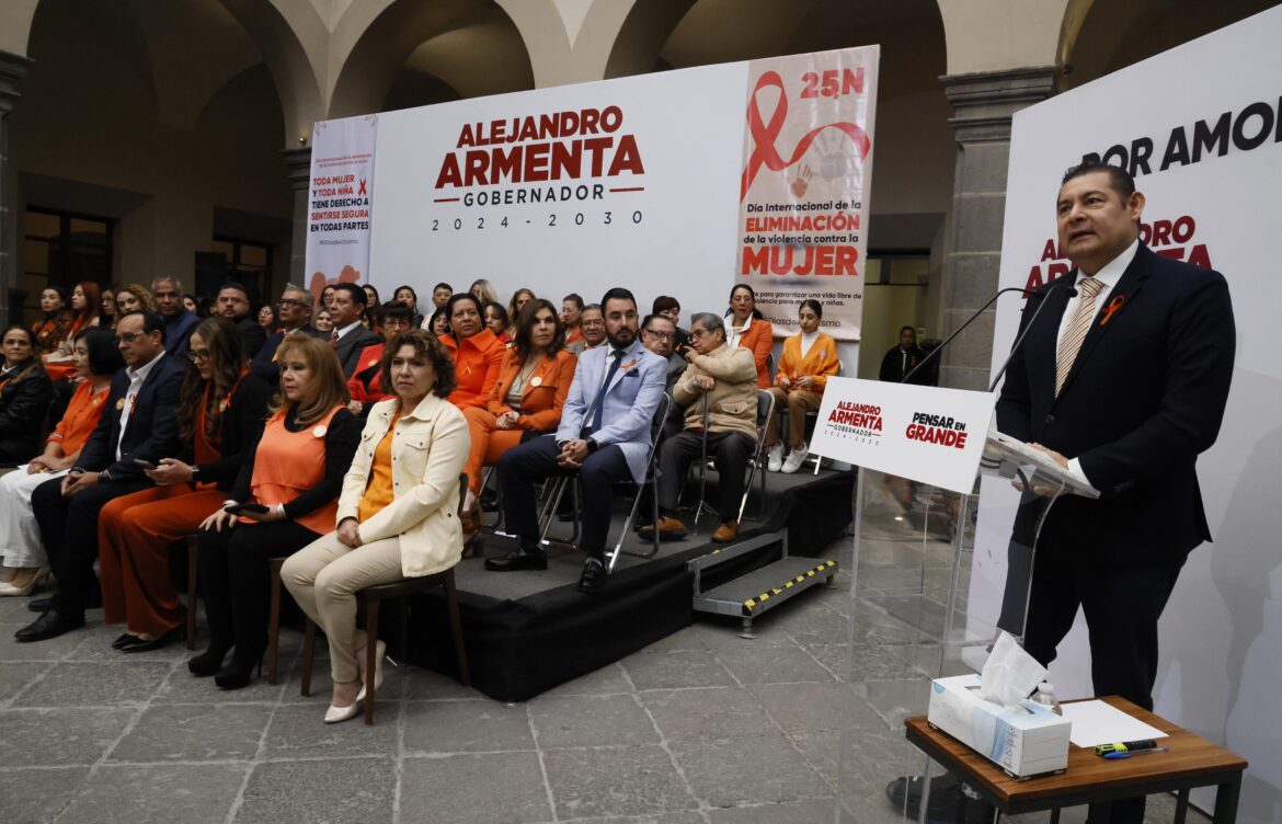 Gobierno de Armenta trabajará para erradicar la violencia contra las niñas y las mujeres