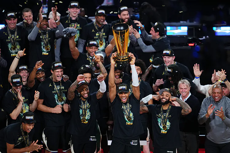 Bucks se imponen ante Thunder y son campeones de la NBA Cup