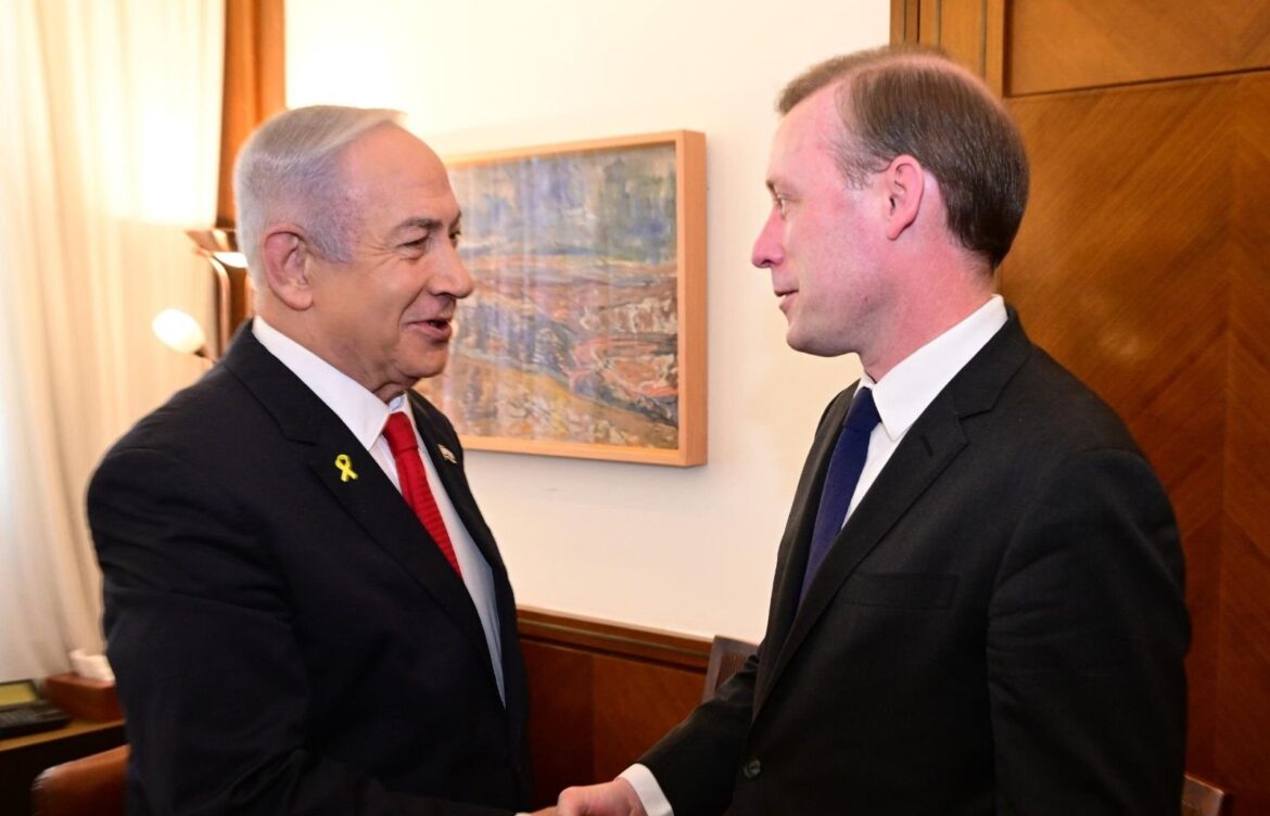 Netanyahu se reúne con el Asesor de Seguridad Nacional de EU Jake Sullivan