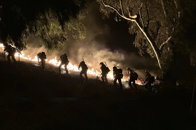 Incendio Franklin devasta cuatro mil acres el Malibú