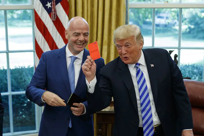 Trump elogia a Infantino; buscará asistir al Mundial de Clubes 2025