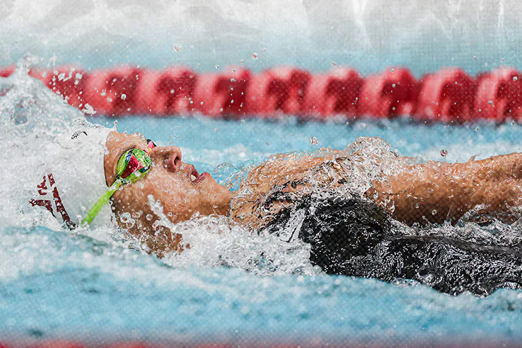 Miranda Grana rompe dos veces récord nacional de natación en Budapest