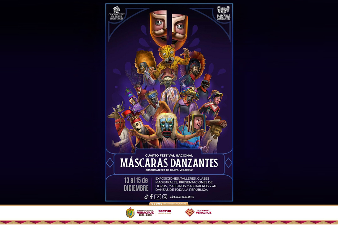 Arte y cultura: Coscomatepec está de moda con el Festival de Máscaras Danzantes