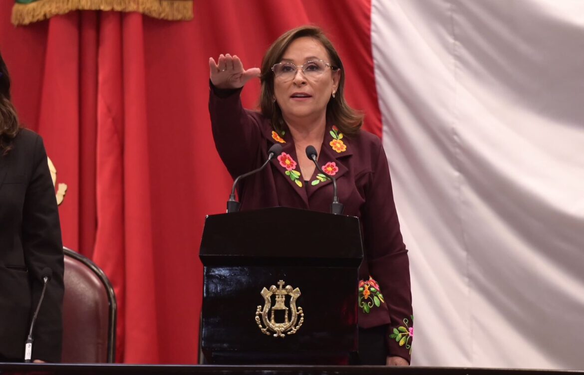 Rocío Nahle toma posesión como gobernadora de Veracruz