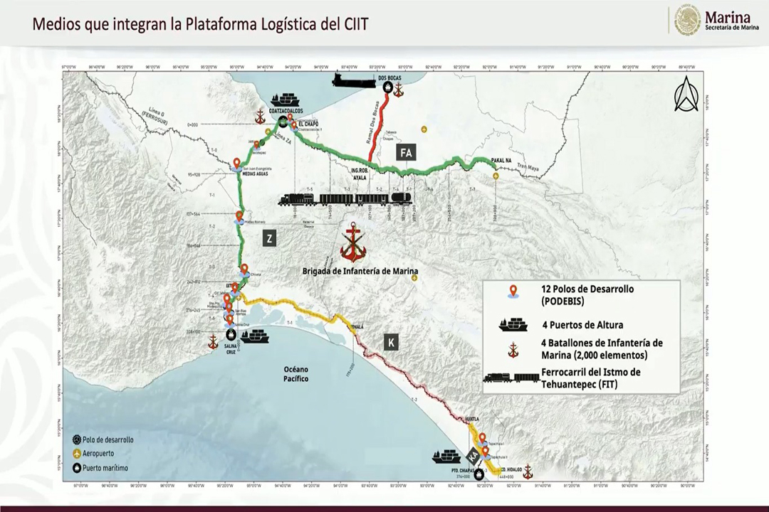 Corredor del Istmo de Tehuantepec, prioridad estratégica para el desarrollo nacional