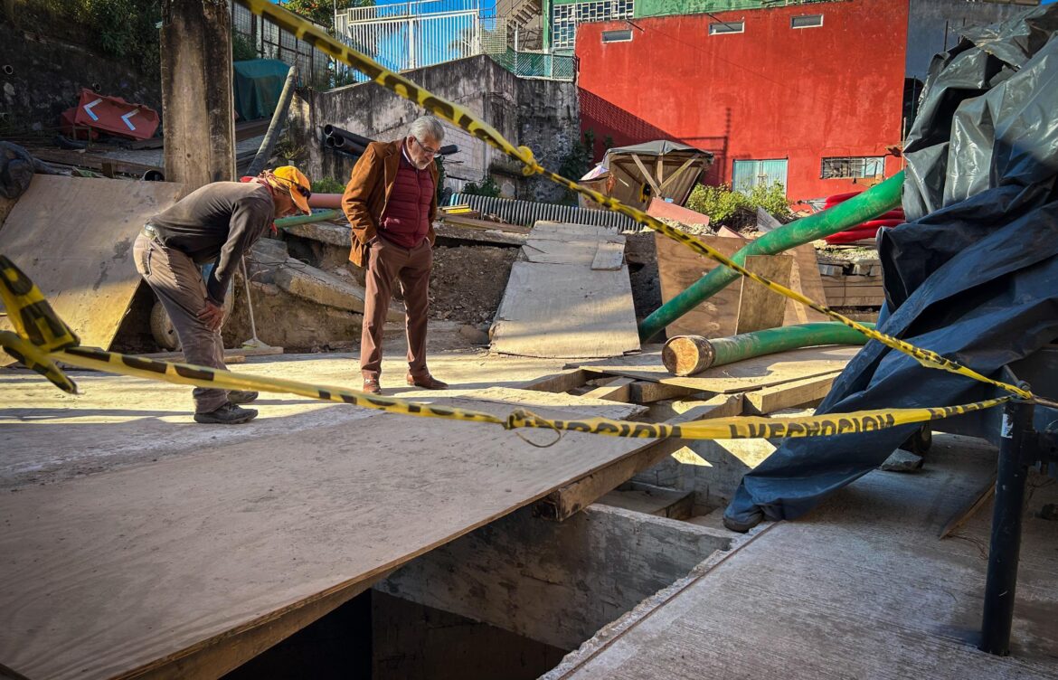 Supervisa Alberto Islas avance de obra