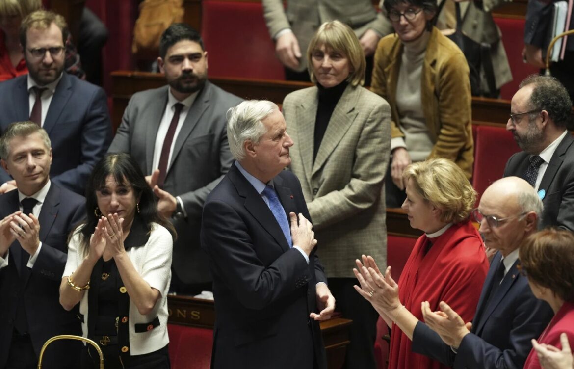 La Asamblea Nacional derrocó al gobierno de Michel Barnier