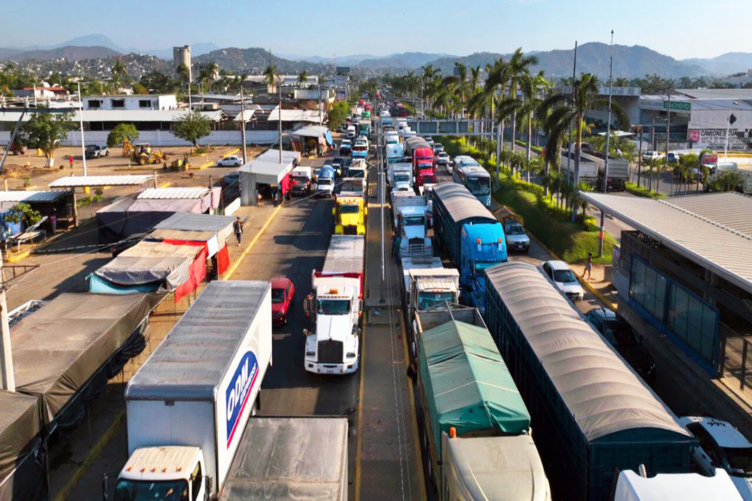 Se cancela bloqueo de transportistas en CDMX y Estado de México