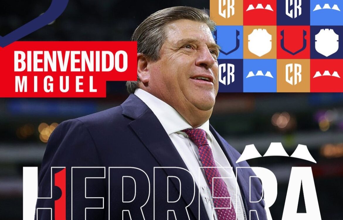 Miguel Herrera es el nuevo entrenador de Costa Rica