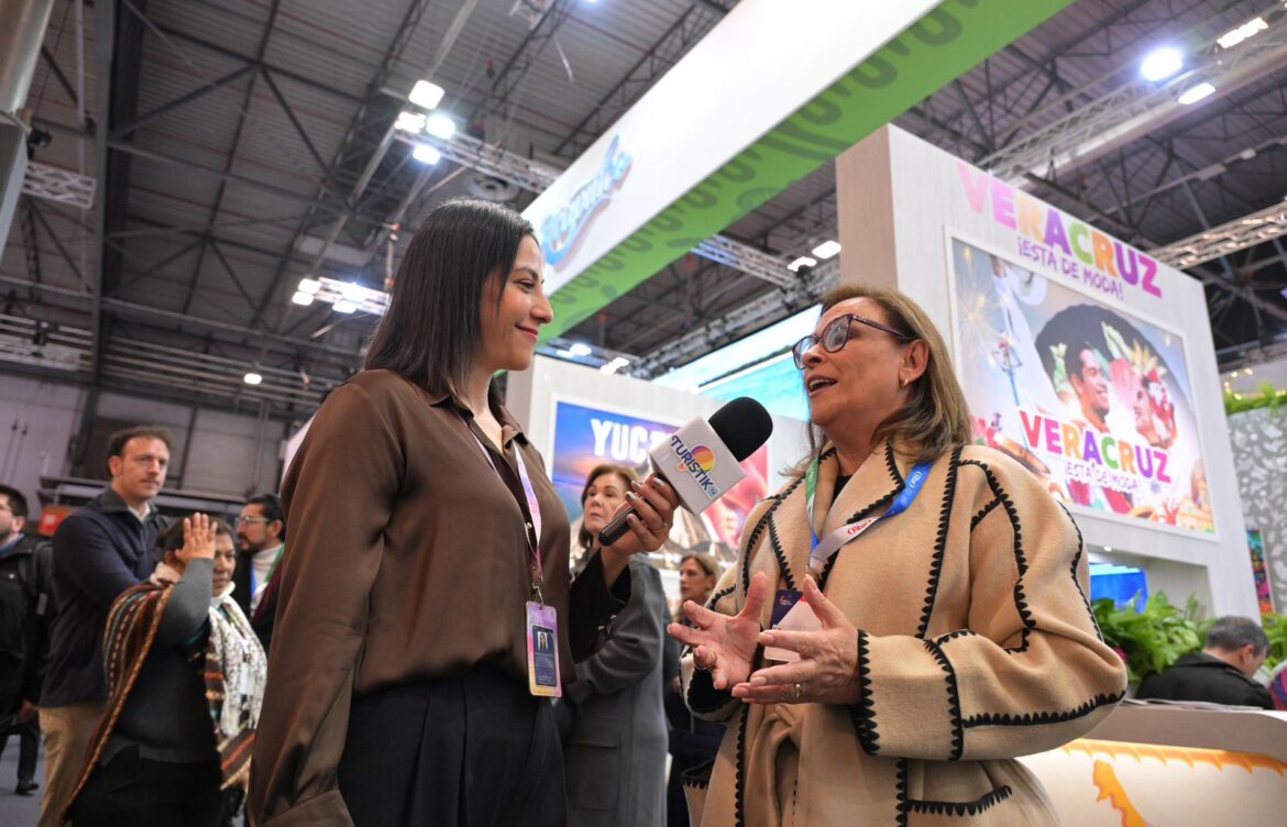 Rocío Nahle en la 45ª Feria Internacional del Turismo 2025