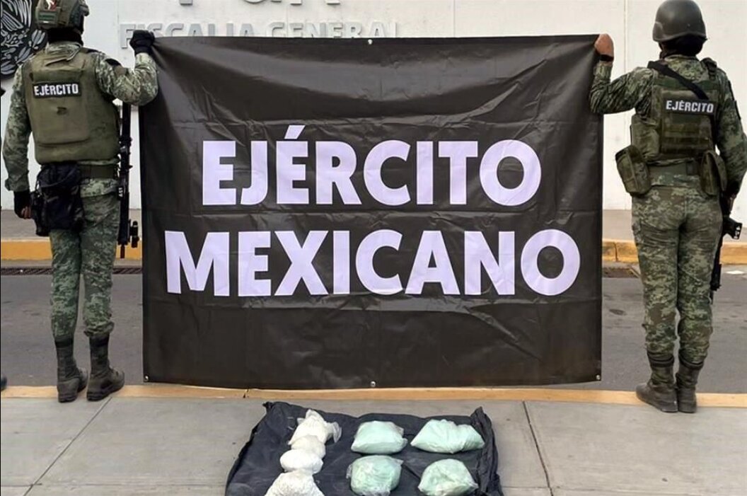 Decomisan seis kilos de fentanilo en el Aeropuerto Internacional Felipe Ángeles
