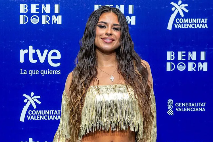 Daniela Blasco alborota la final del Benidorm Fest 2025 de Eurovision