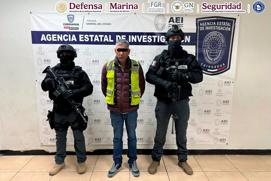 Detienen a “El Viejón”, líder del Cártel de Sinaloa en Ciudad Juárez y objetivo prioritario del FBI