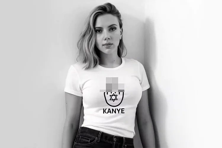 Scarlett Johansson alerta peligros de la IA tras viral “deepfake” antisemita de Kanye West