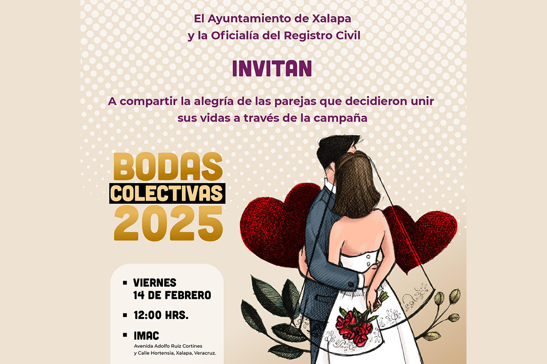 Campaña de Bodas Colectivas 2025, un éxito