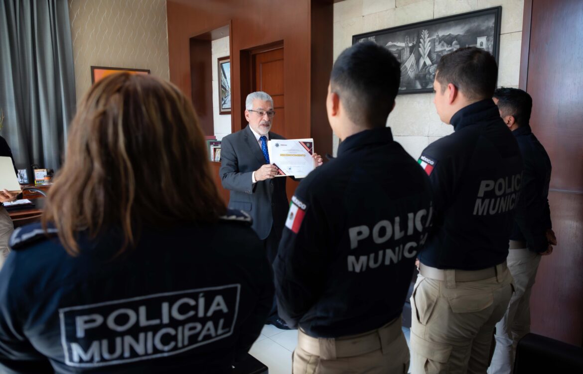 Policía Municipal, ejemplo de valentía y compromiso social: Alberto Islas