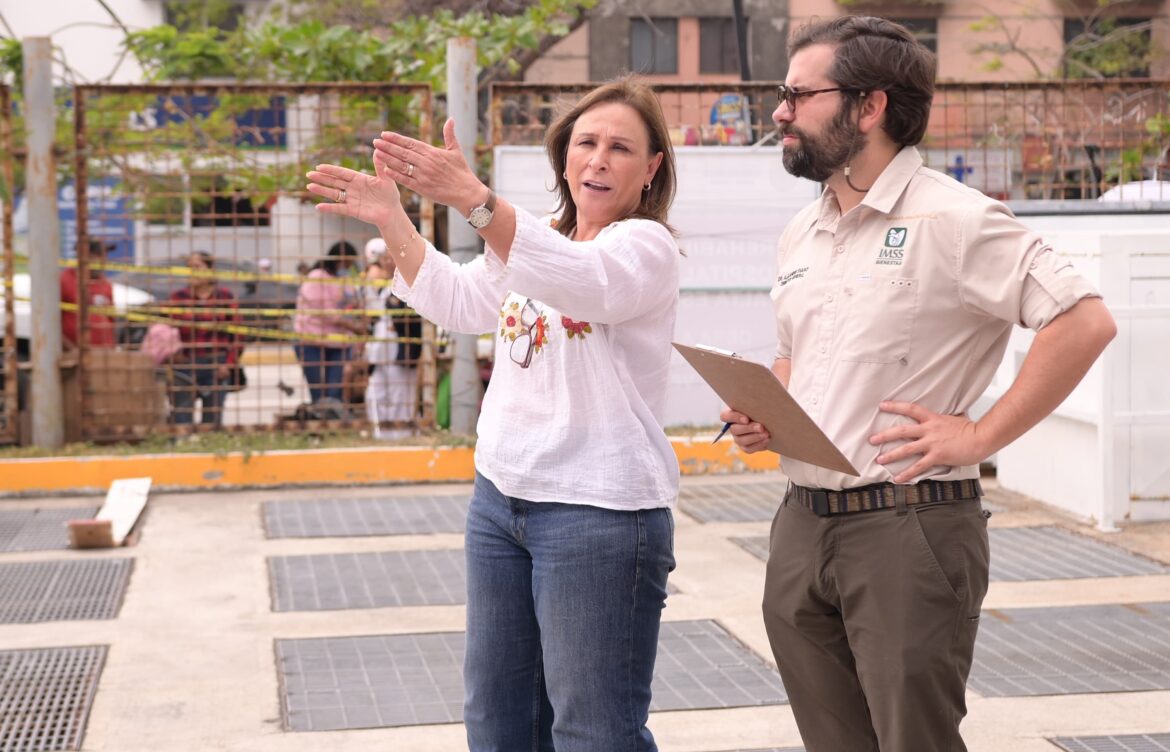 Rocío Nahle anuncia mejoras en infraestructura y atención del HAEV