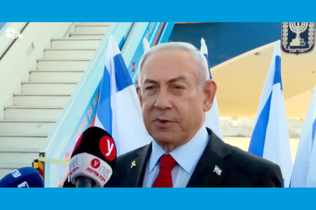 Netanyahu parte rumbo a Washington para reunirse con Donald Trump