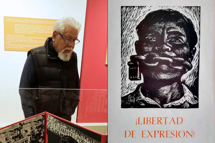 Fallece Arnulfo Aquino Casas, ícono de la gráfica en México y el movimiento estudiantil del 68