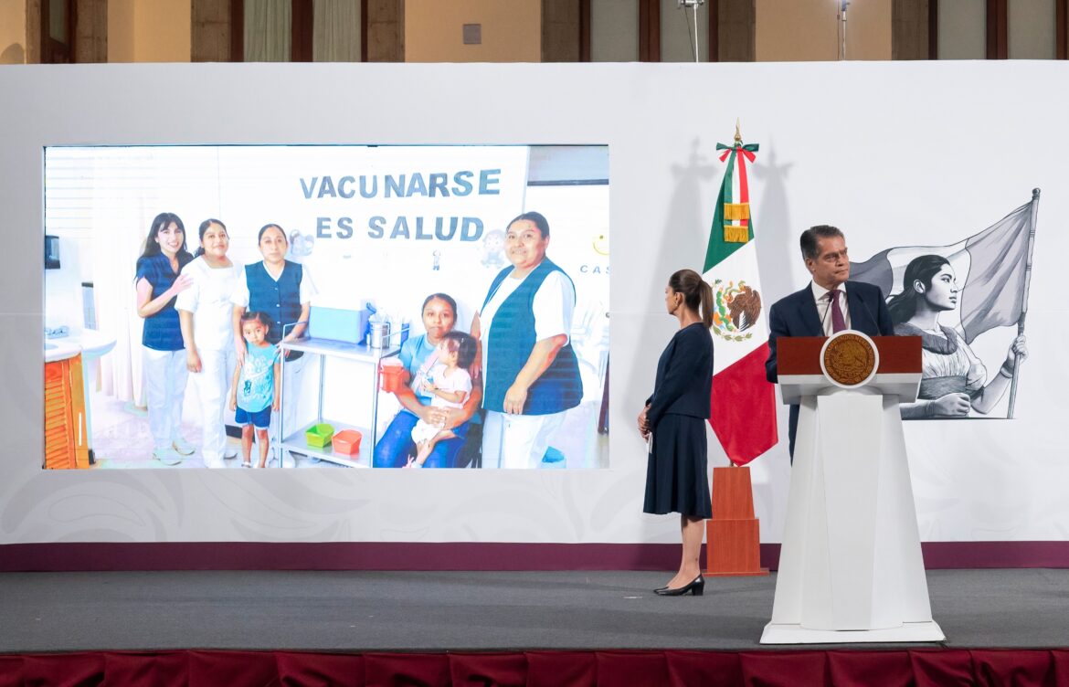 Semana Nacional de Vacunación 2025 alcanza 31% de su meta: 566 mil dosis aplicadas en tres días