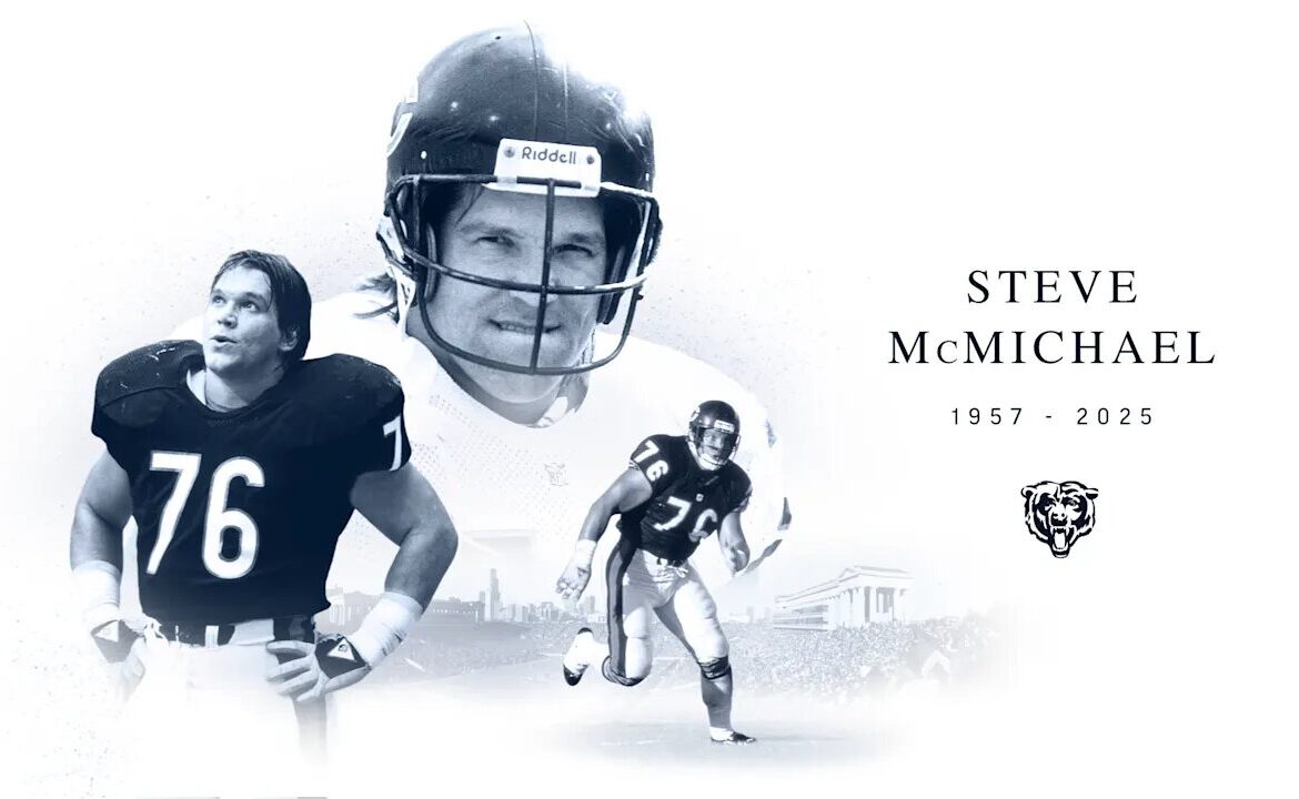 Fallece Steve McMichael, leyenda de los Chicago Bears, a los 67 años tras batalla contra la ELA