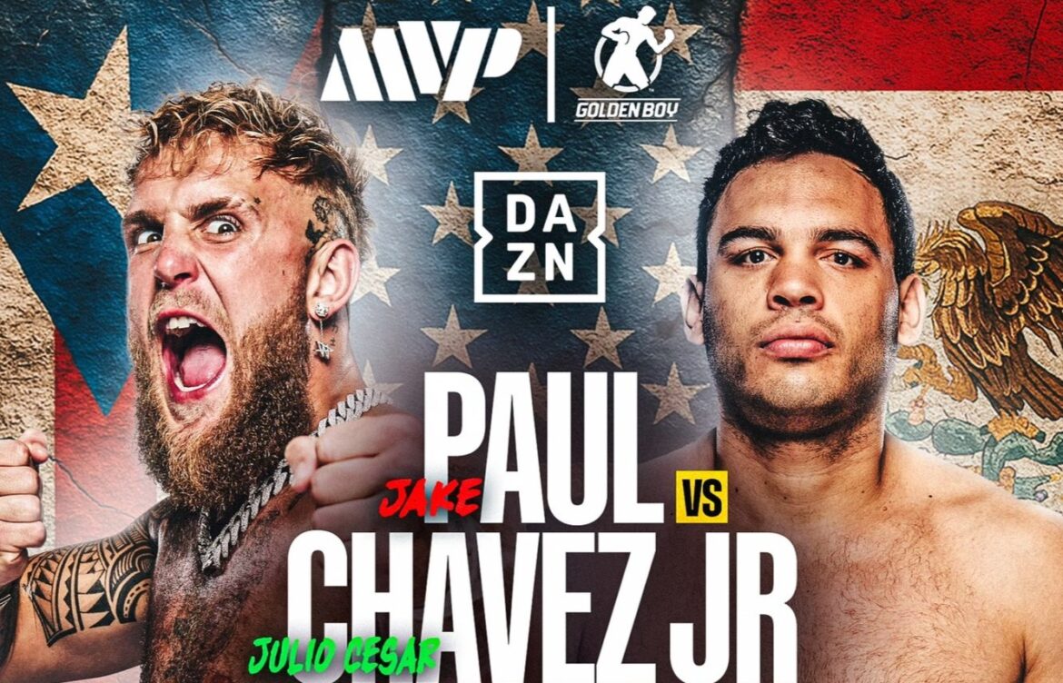 Jake Paul enfrentará a Julio César Chávez Jr., tras pláticas fallidas para pelear contra el Canelo