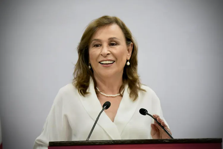La gobernadora Rocío Nahle lamentó el sensible fallecimiento Fidel Herrera Beltrán