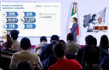 Gobierno actúa en 17 municipios de siete estados y promueve desarme y cultura de paz infantil, dice Segob