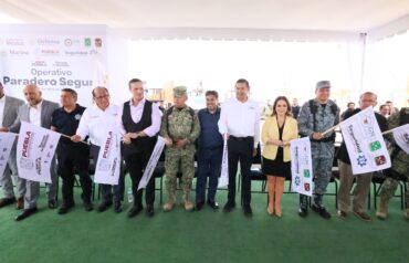 🚨👮🏻‍♂️ En Acajete, implementamos el Operativo Paradero Seguro. ✅Agradecemos la presencia del comandante de la Sexta Región Militar, Héctor Ávila, del coordinador estatal de la @GN_MEXICO_, Javier Mandujano y de la presidenta de @CoparmexPuebla, Beatriz Camacho… pic.twitter.com/FQFGgTZDsB— Alejandro Armenta (@armentapuebla_) April 22, 2025
